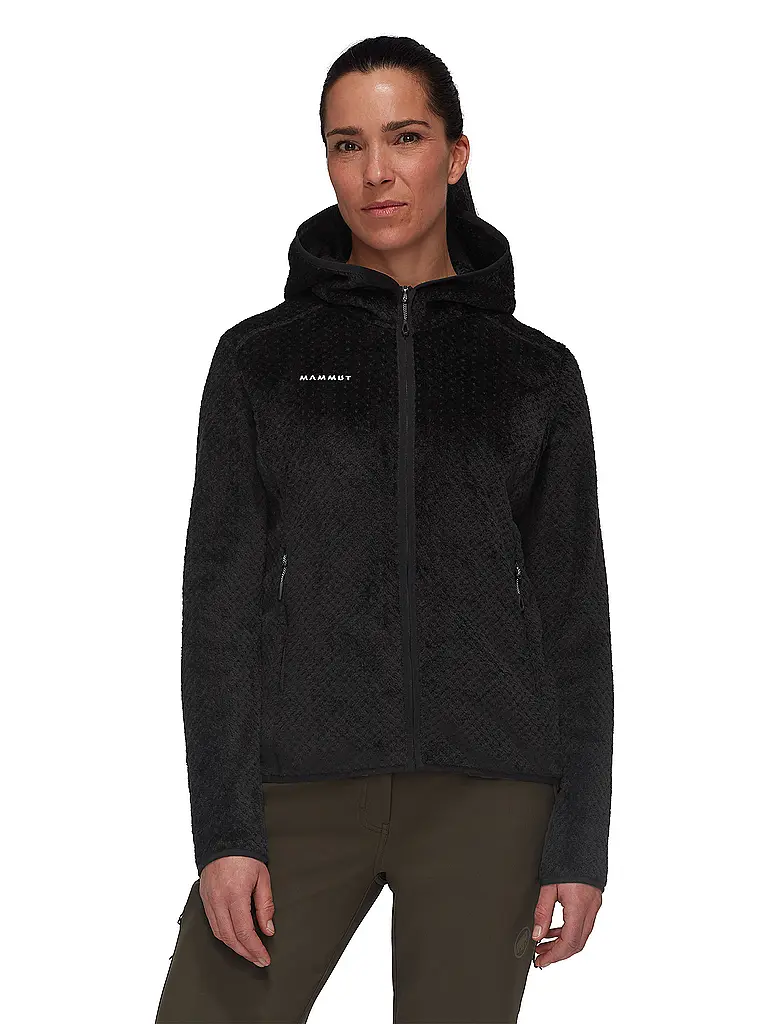 MAMMUT | Damen Fleecejacke Innominata Hoodie | Schwarz