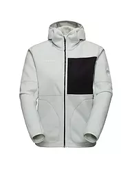 MAMMUT | Damen Fleecejacke Tamaro Hoodie | hellgrün