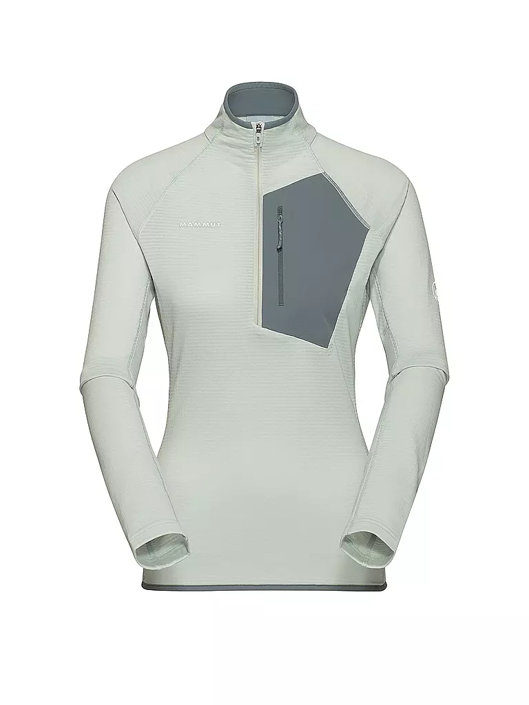 MAMMUT | Damen Funktions Zipshirt Aenergy Light | hellgrün