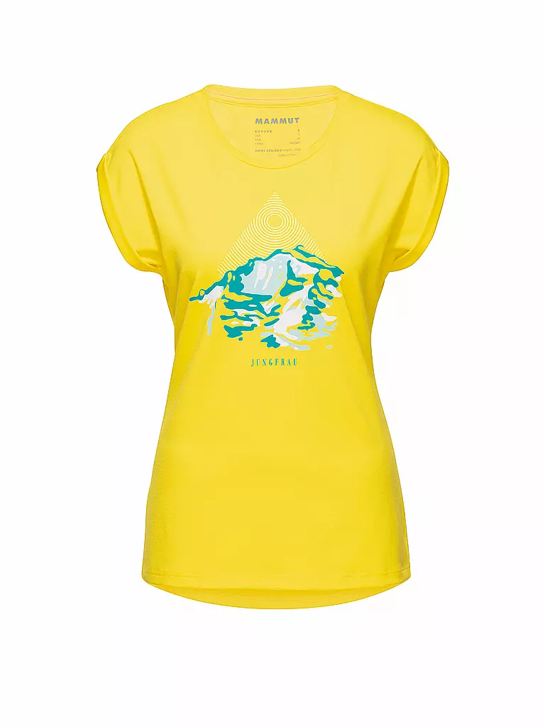 MAMMUT | Damen Funktionsshirt Mountain  | gelb