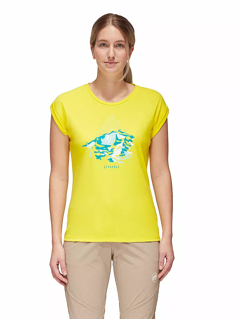 MAMMUT | Damen Funktionsshirt Mountain  | gelb