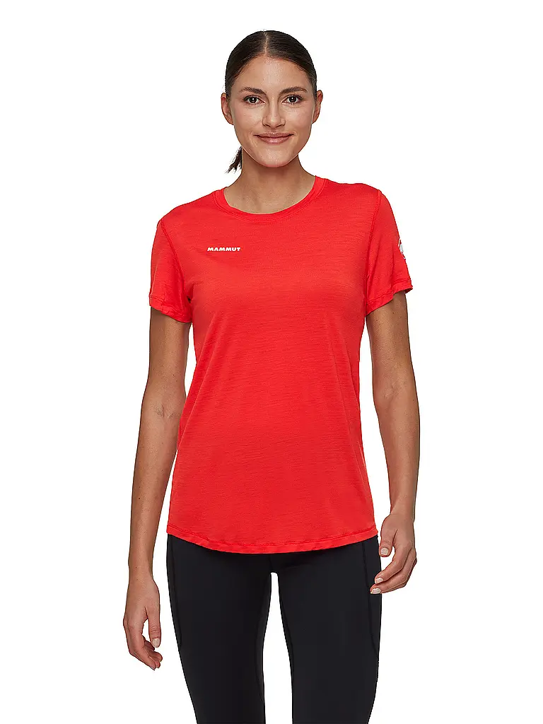 MAMMUT | Damen Funktionsshirt Tree Wool | rot