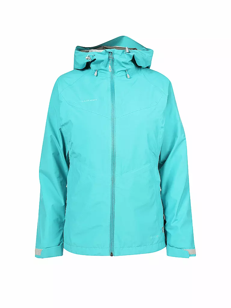 MAMMUT Damen Hardshell-Jacke Convey 3in1 Hooded GTX türkis