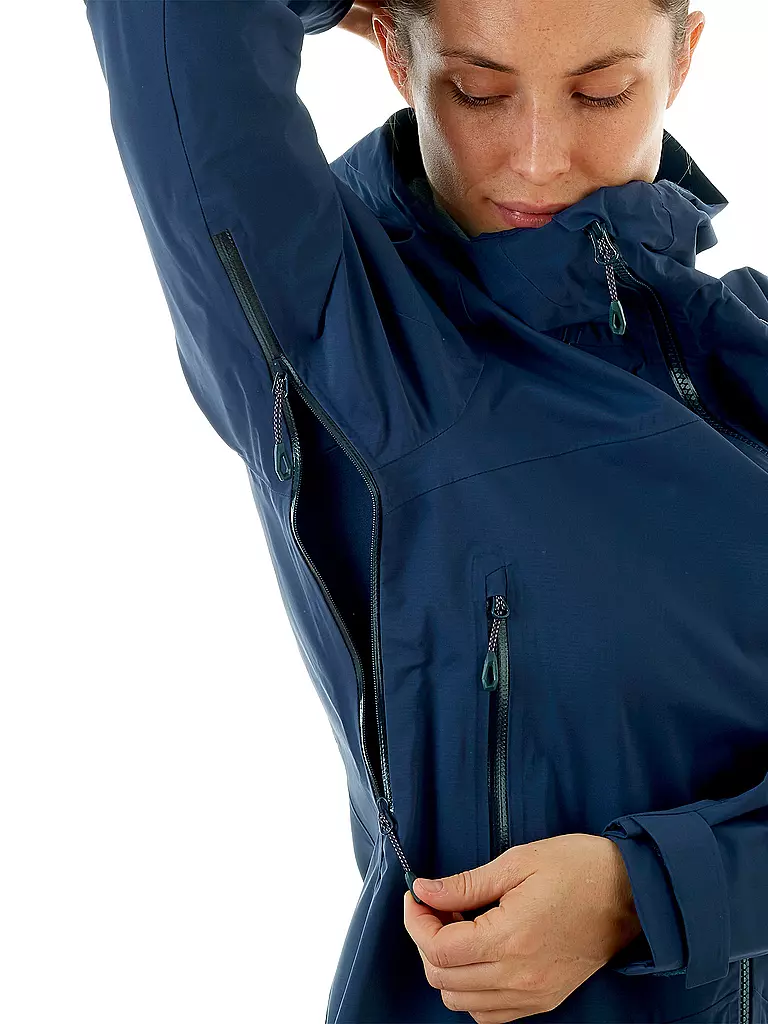 MAMMUT | Damen Hardshell-Jacke Kento | blau