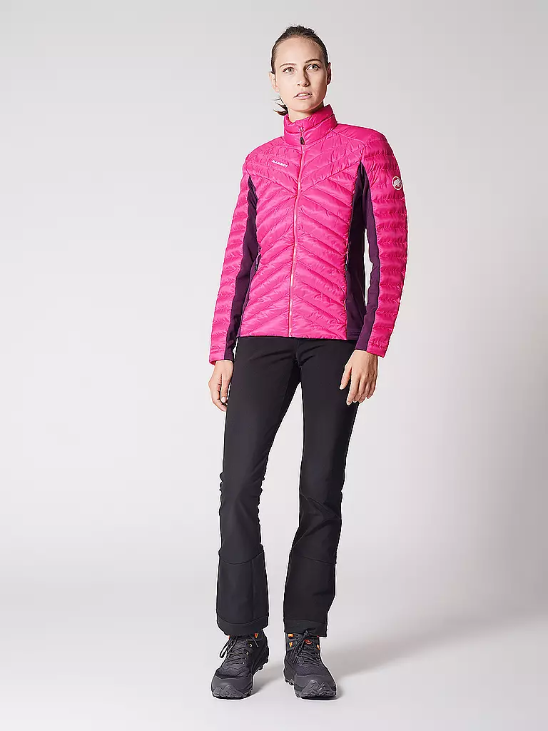 MAMMUT | Damen Hybridjacke Albula Hooded | pink