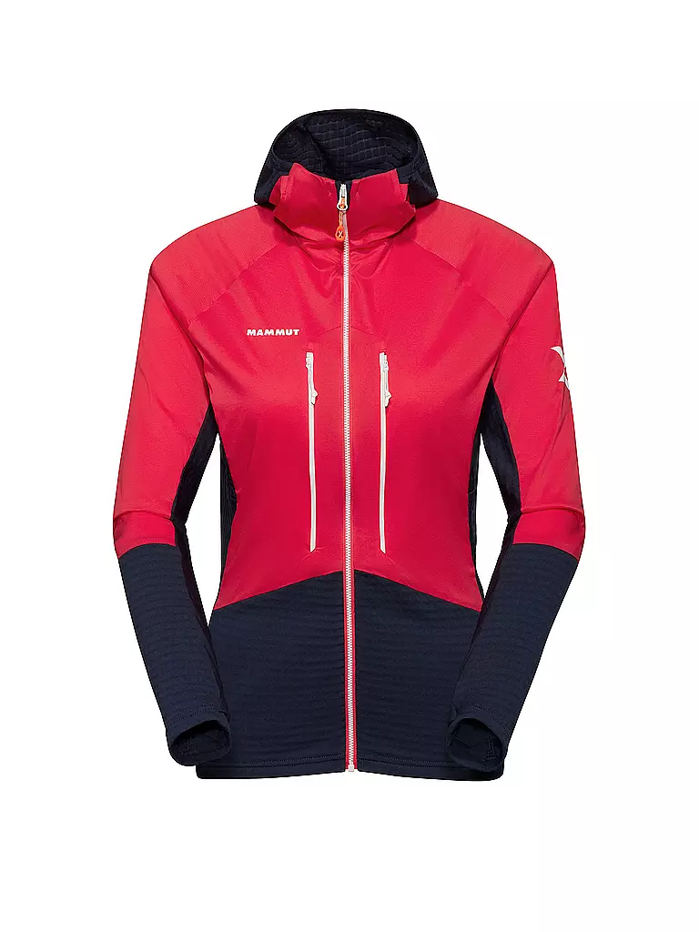 MAMMUT | Damen Hybridjacke Eiger Nordwand ML Hoodie | rot