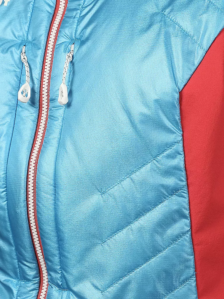 MAMMUT | Damen Hybridjacke Eisfeld SO Hybrid Hooded | rot