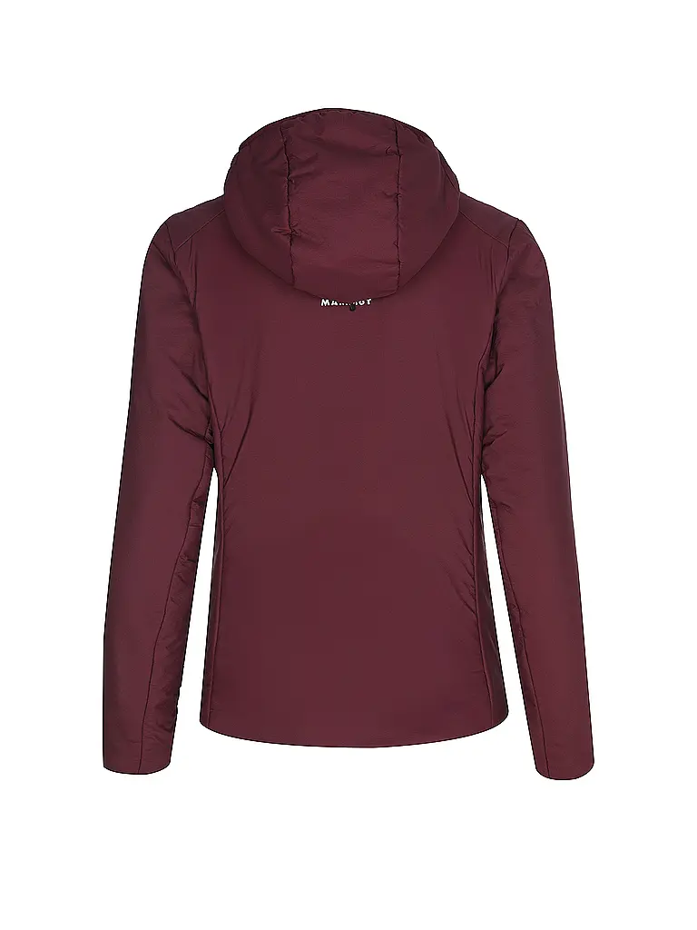 MAMMUT | Damen Isojacke Rime Hoodie | dunkelrot