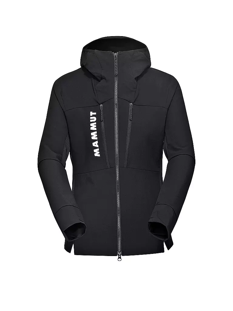 MAMMUT | Damen Softshell Hybridjacke Aenergy SO Hooded | schwarz