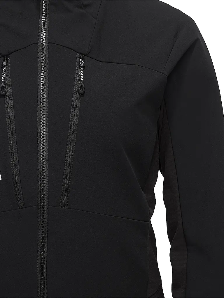 MAMMUT | Damen Softshell Hybridjacke Aenergy SO Hooded | schwarz