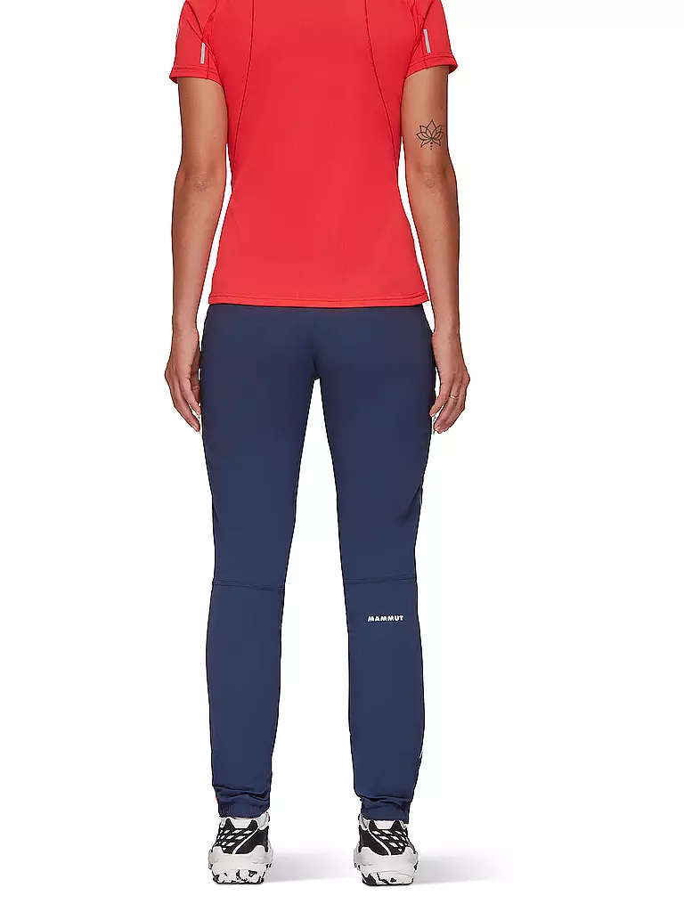 MAMMUT | Damen Softshell Wanderhose Eiger Speed SO Hybrid | dunkelblau