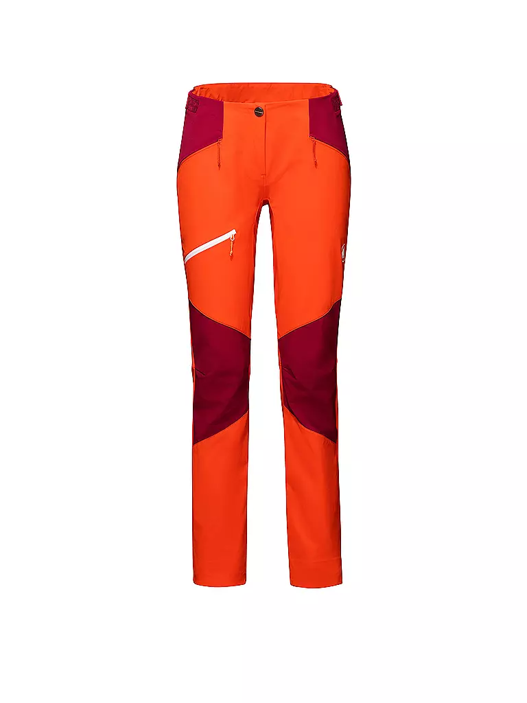 MAMMUT | Damen Softshell Wanderhose Taiss | orange