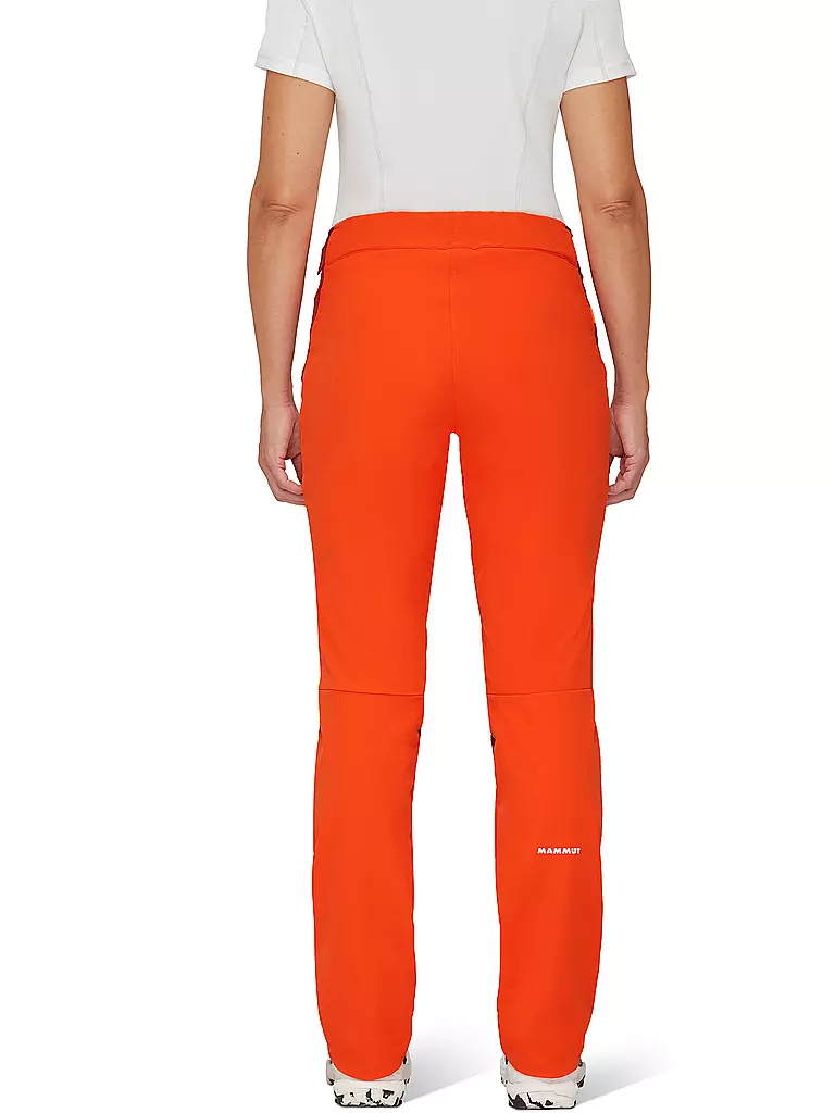 MAMMUT | Damen Softshell Wanderhose Taiss | orange