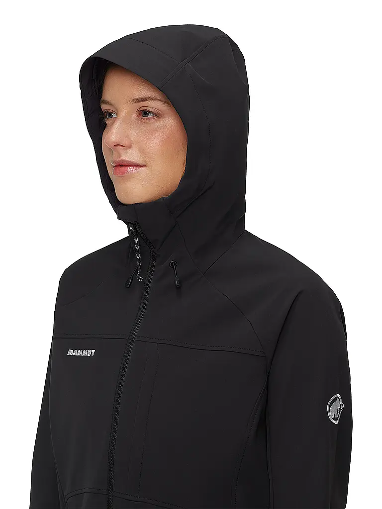 MAMMUT | Damen Softshelljacke Ultimate Comfort | schwarz