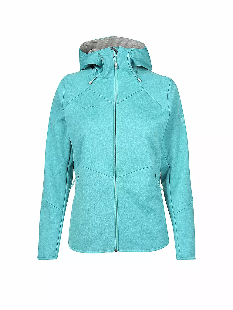 MAMMUT | Damen Softshelljacke Ultimate VI SO Hooded | blau