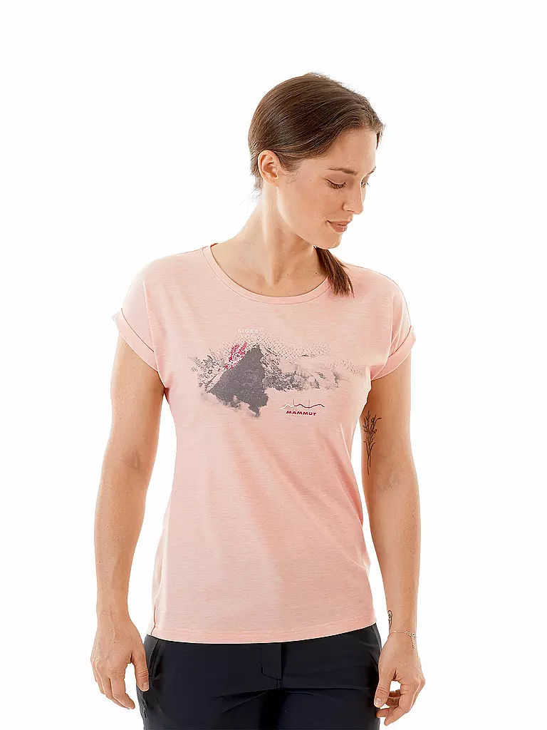 MAMMUT | Damen T-Shirt Mountain | rosa