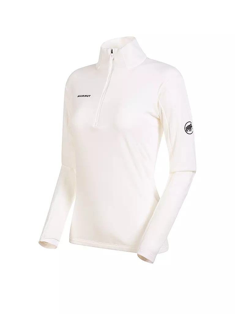 MAMMUT | Damen Tourenshirt Moench Advanced Half Zip | weiß