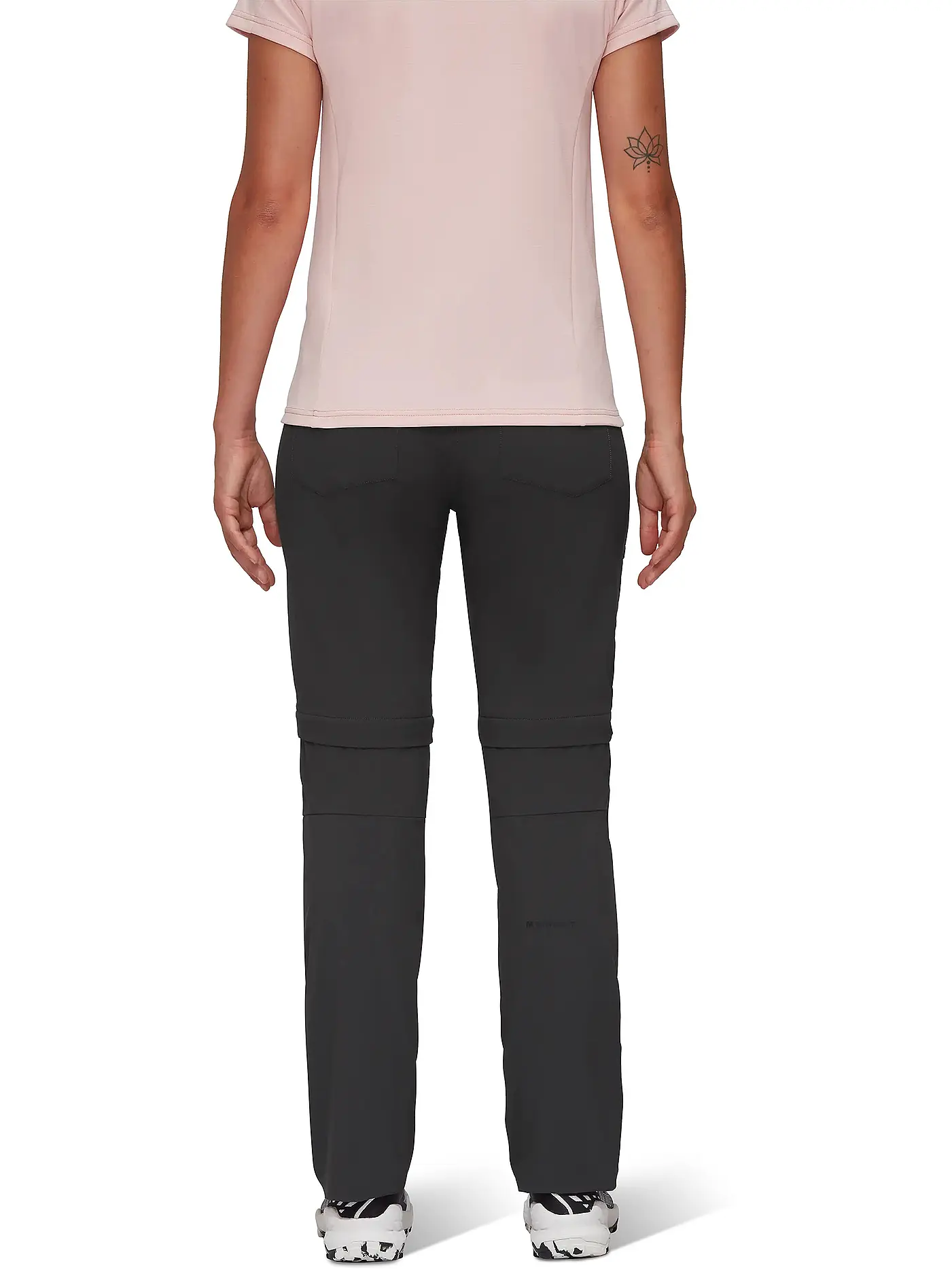 MAMMUT | Damen Wanderhose Runbold Zip Off | grau