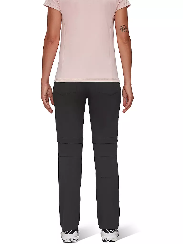 MAMMUT | Damen Wanderhose Runbold Zip Off | grau