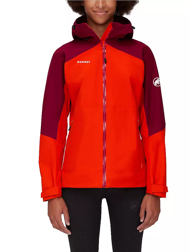 MAMMUT | Damen Wanderjacke Convey Tour Hooded | orange