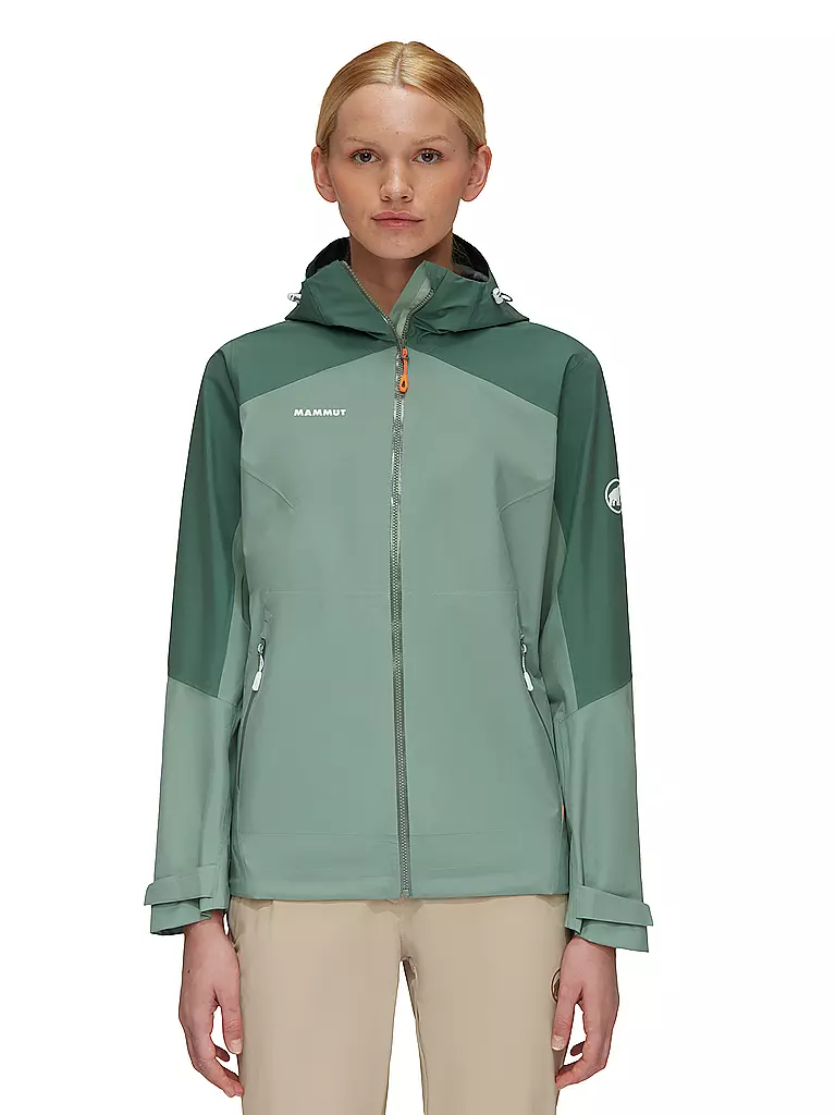 MAMMUT | Damen Wanderjacke Convey Tour Hooded | mint