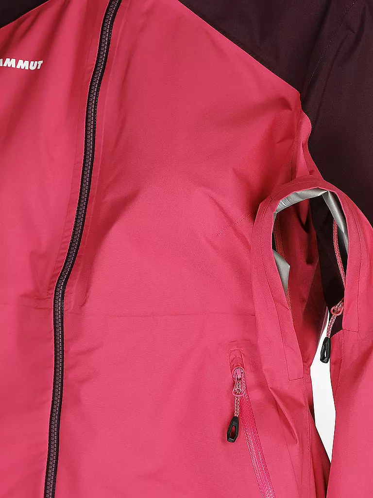 MAMMUT | Damen Wanderjacke Convey Tour Hooded | pink