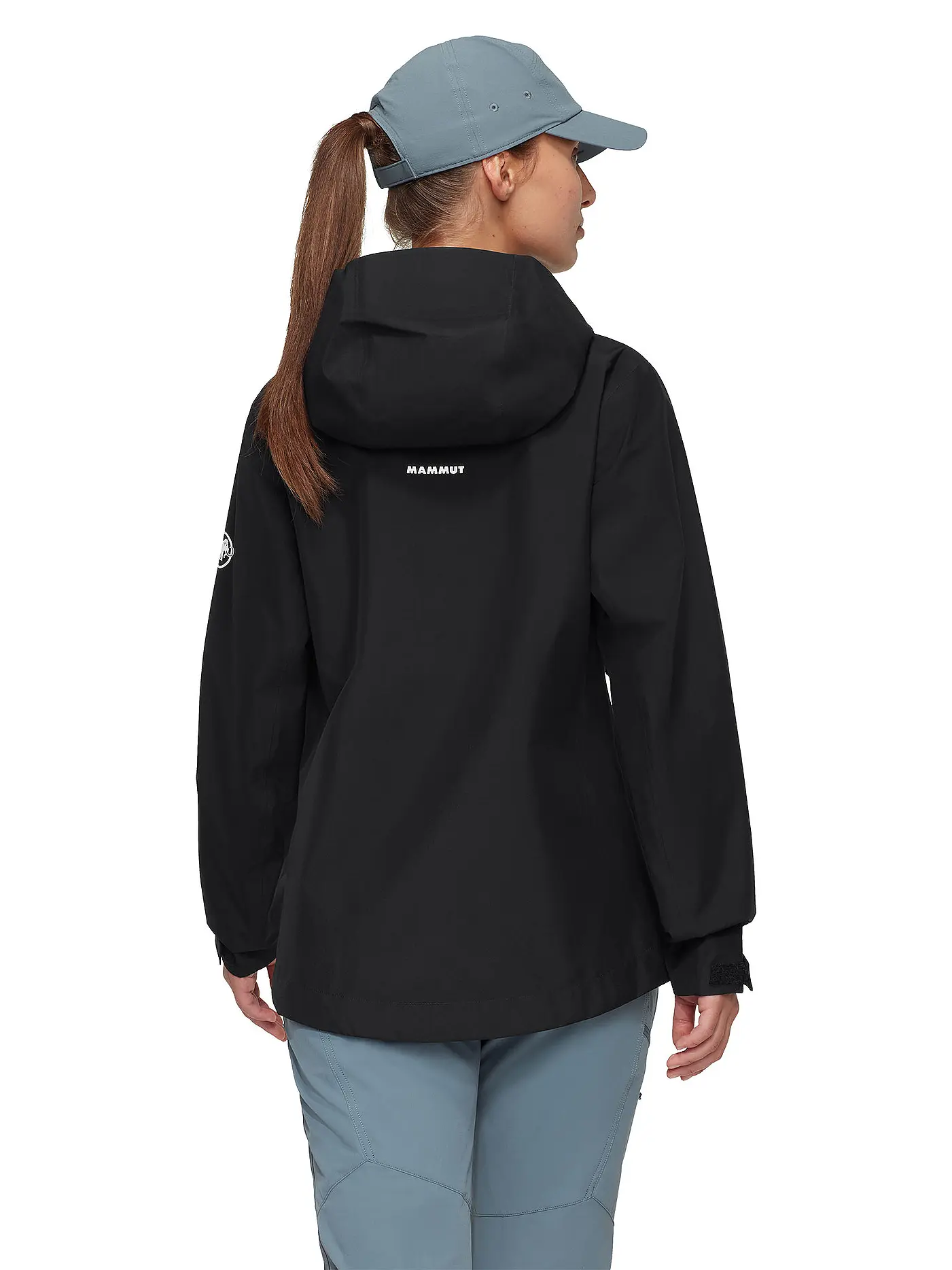 MAMMUT | Damen Wanderjacke Crater Light GTX 3L Hoodie | schwarz