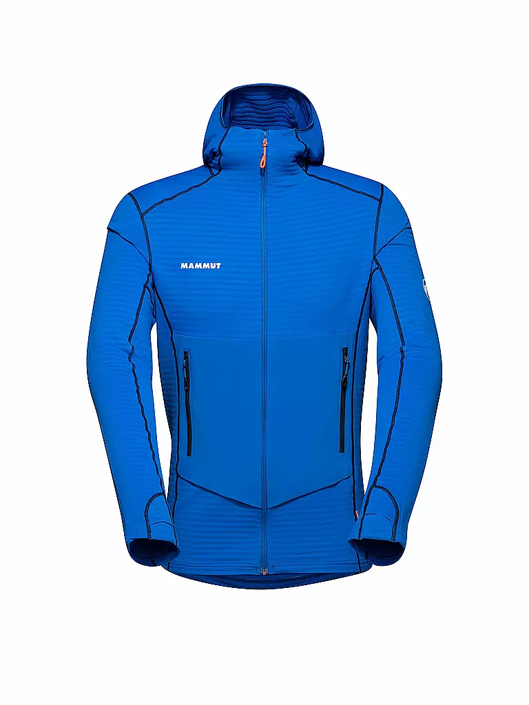 MAMMUT | Herren Fleecejacke Aconcagua Light  Hooded | blau