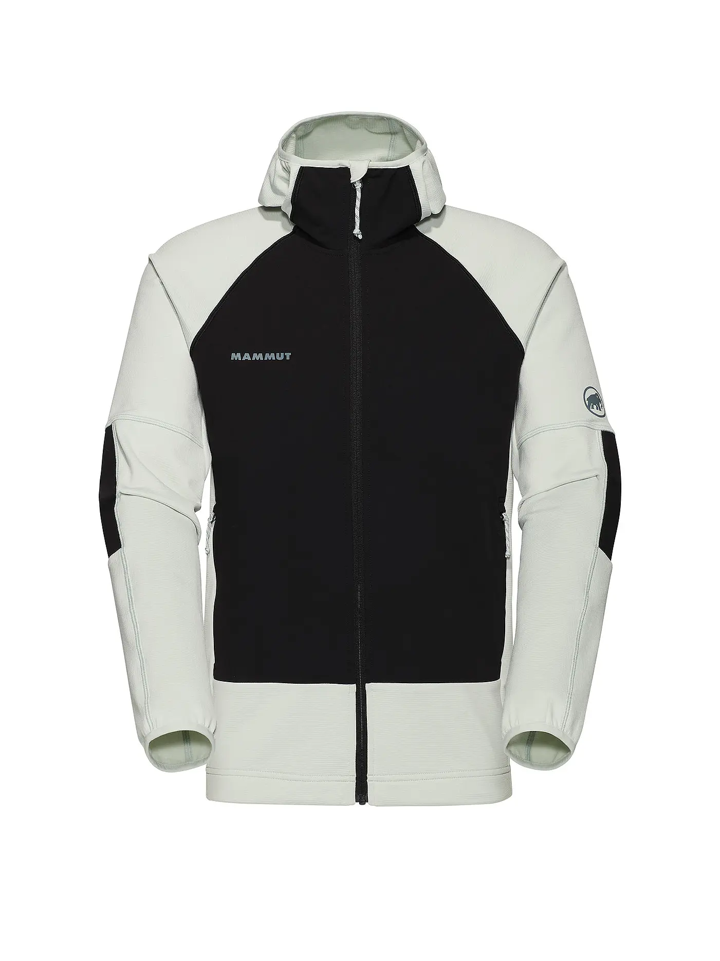MAMMUT | Herren Fleecejacke Massone Hoodie | hellgrün