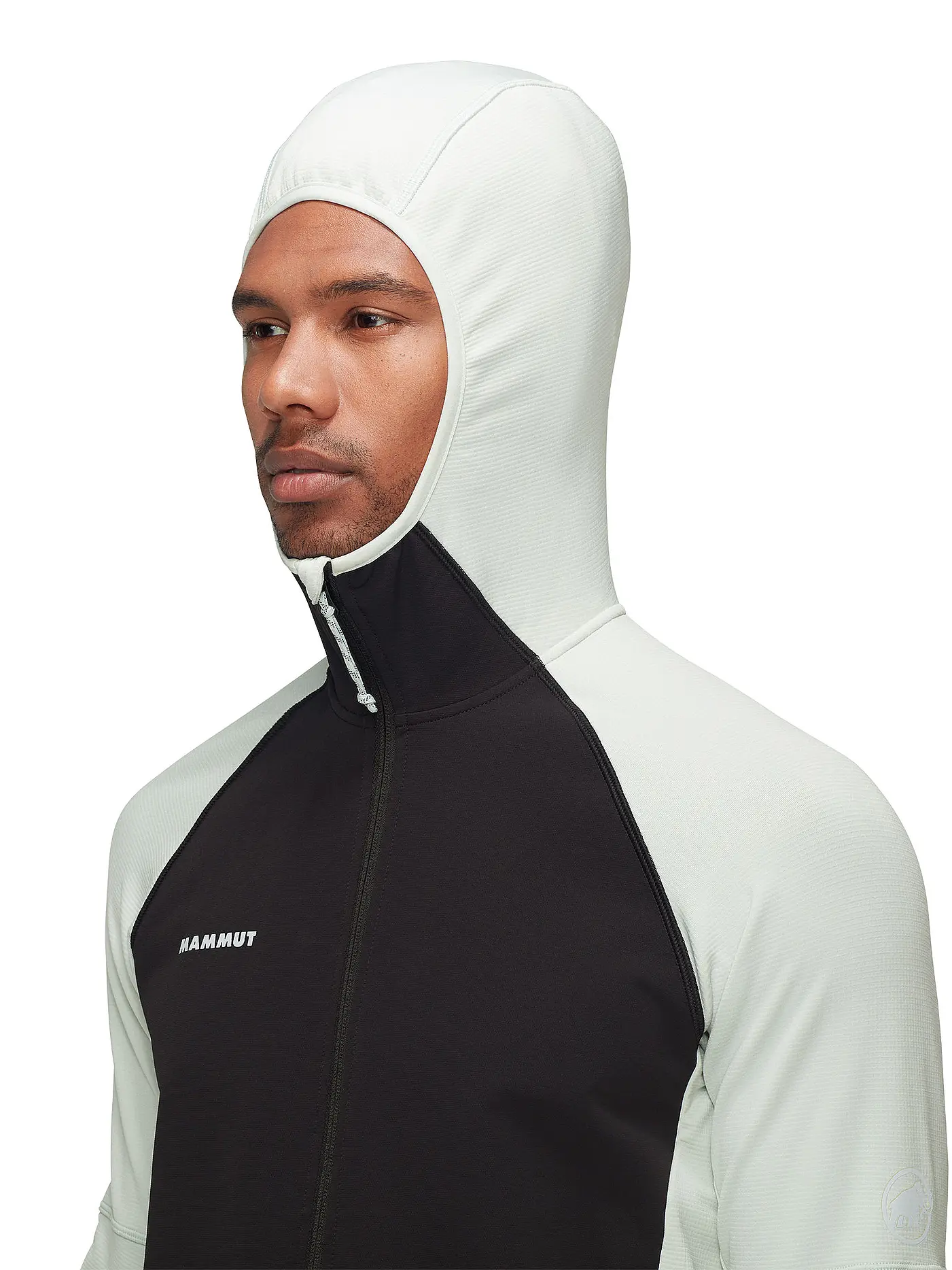 MAMMUT | Herren Fleecejacke Massone Hoodie | hellgrün