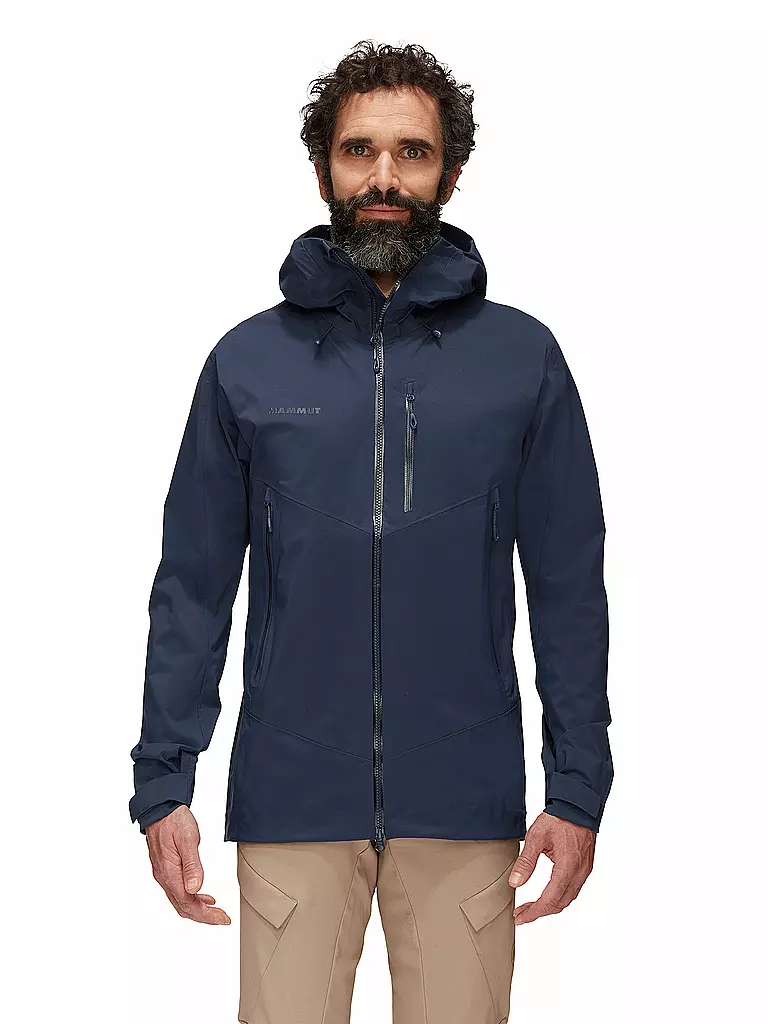 MAMMUT | Herren Hardshell-Jacke Kento Hooded | blau