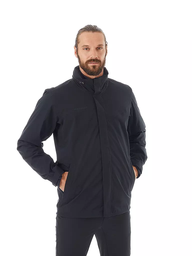 MAMMUT | Herren Hardshell-Jacke Trovat 3 in 1 | schwarz