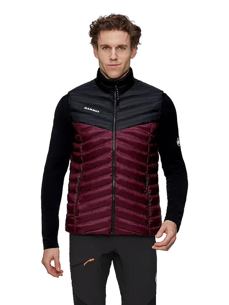 MAMMUT | Herren Isoweste Albula | dunkelrot