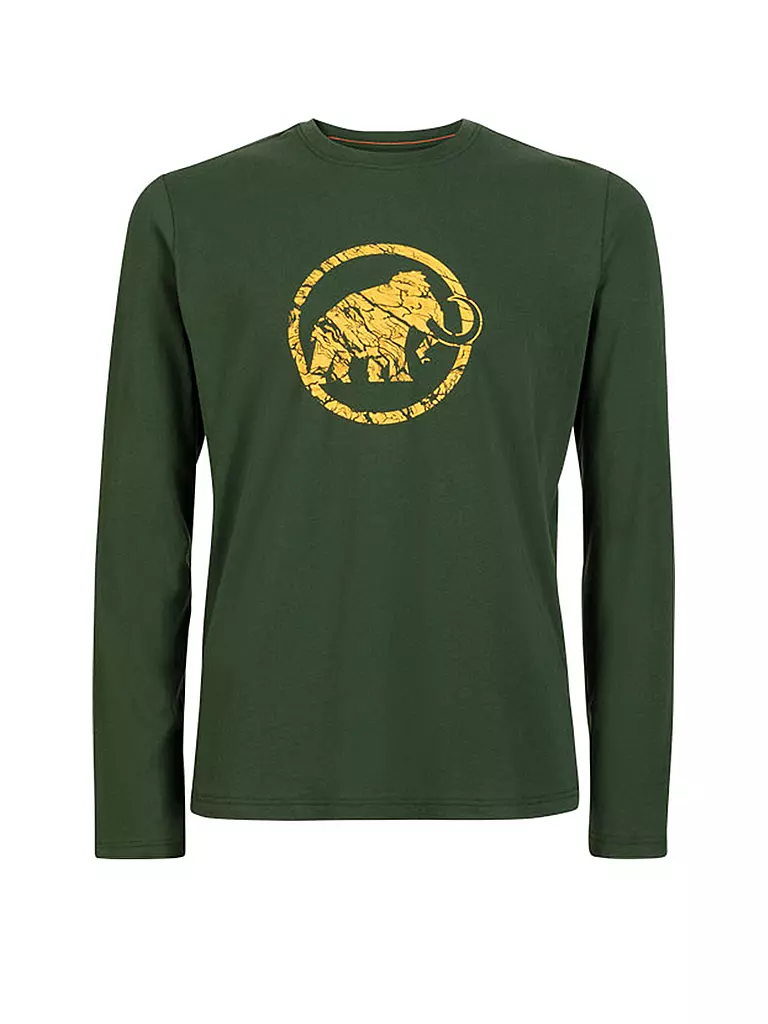 MAMMUT | Herren Langarmshirt Mammut Logo | grün