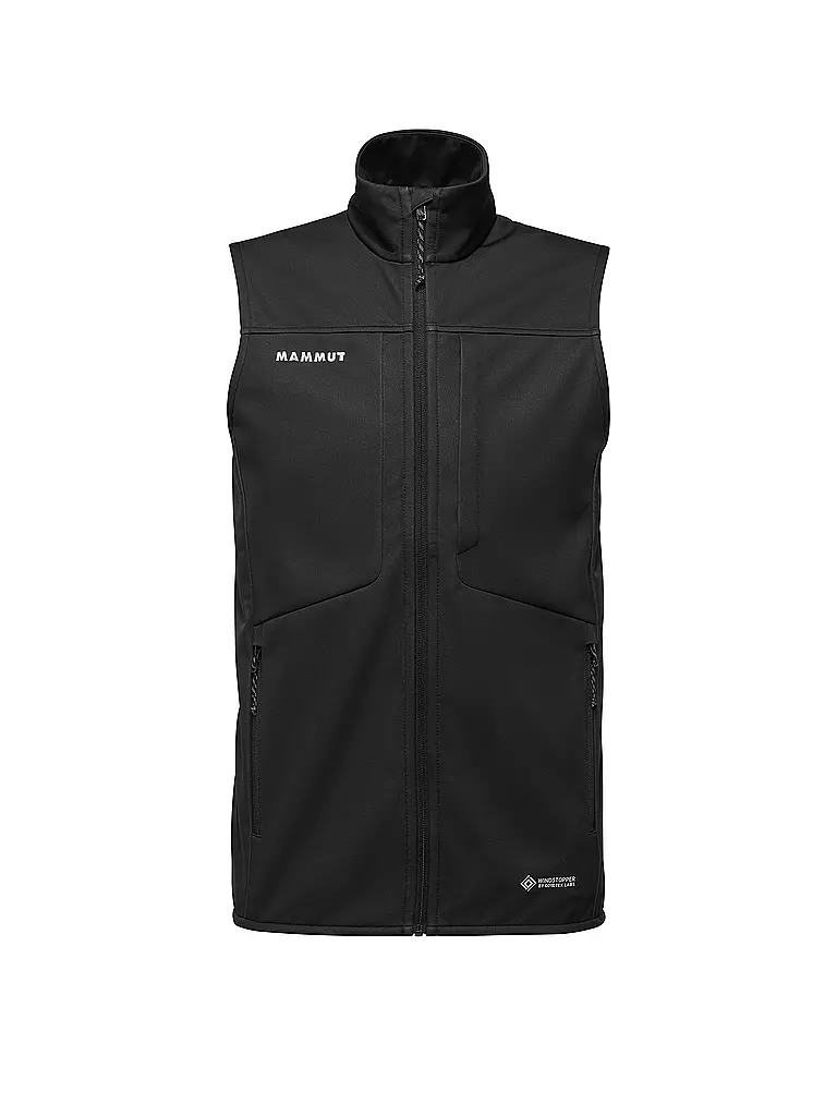 MAMMUT | Herren Softshell Gilet Ultimate VIII | schwarz