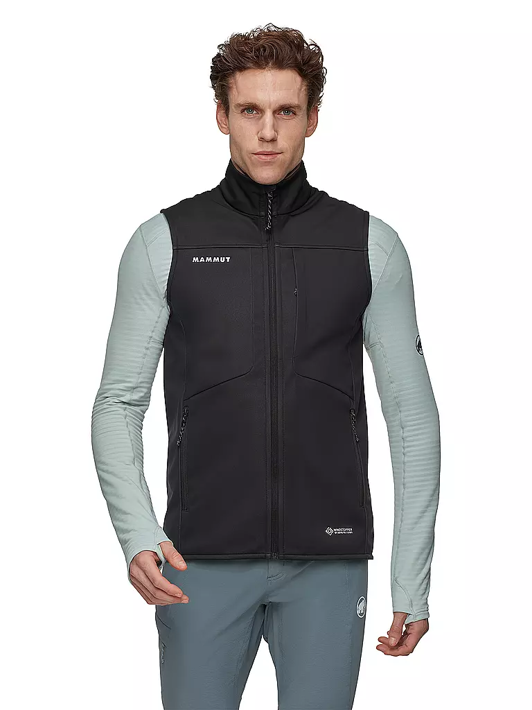 MAMMUT | Herren Softshell Gilet Ultimate VIII | schwarz