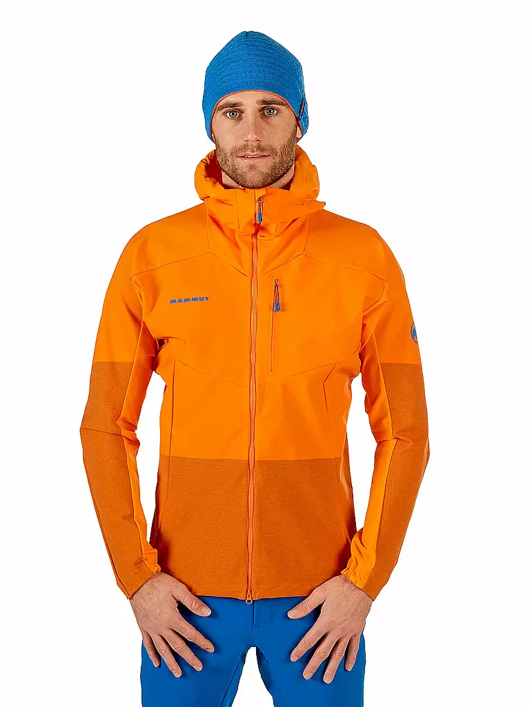 MAMMUT | Herren Softshelljacke Eisfeld Light Hoody | orange