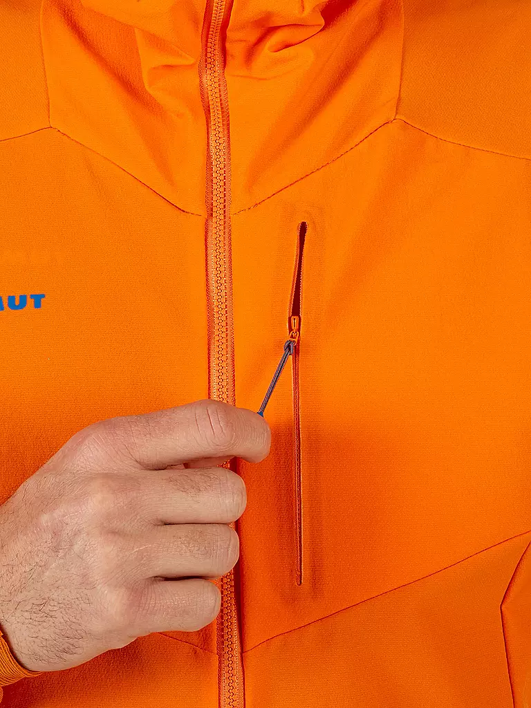 MAMMUT | Herren Softshelljacke Eisfeld Light Hoody | orange