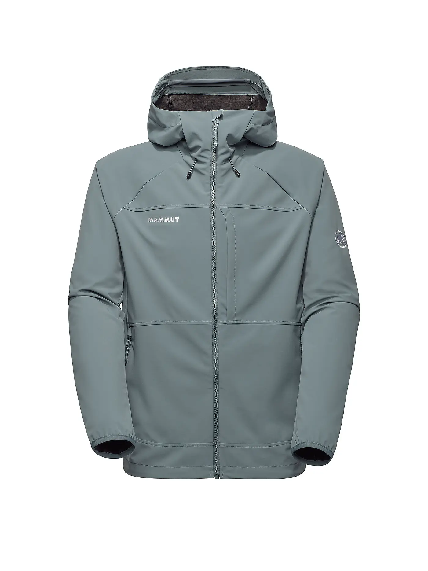 MAMMUT | Herren Softshelljacke Ultimate Comfort Hoodie | silber