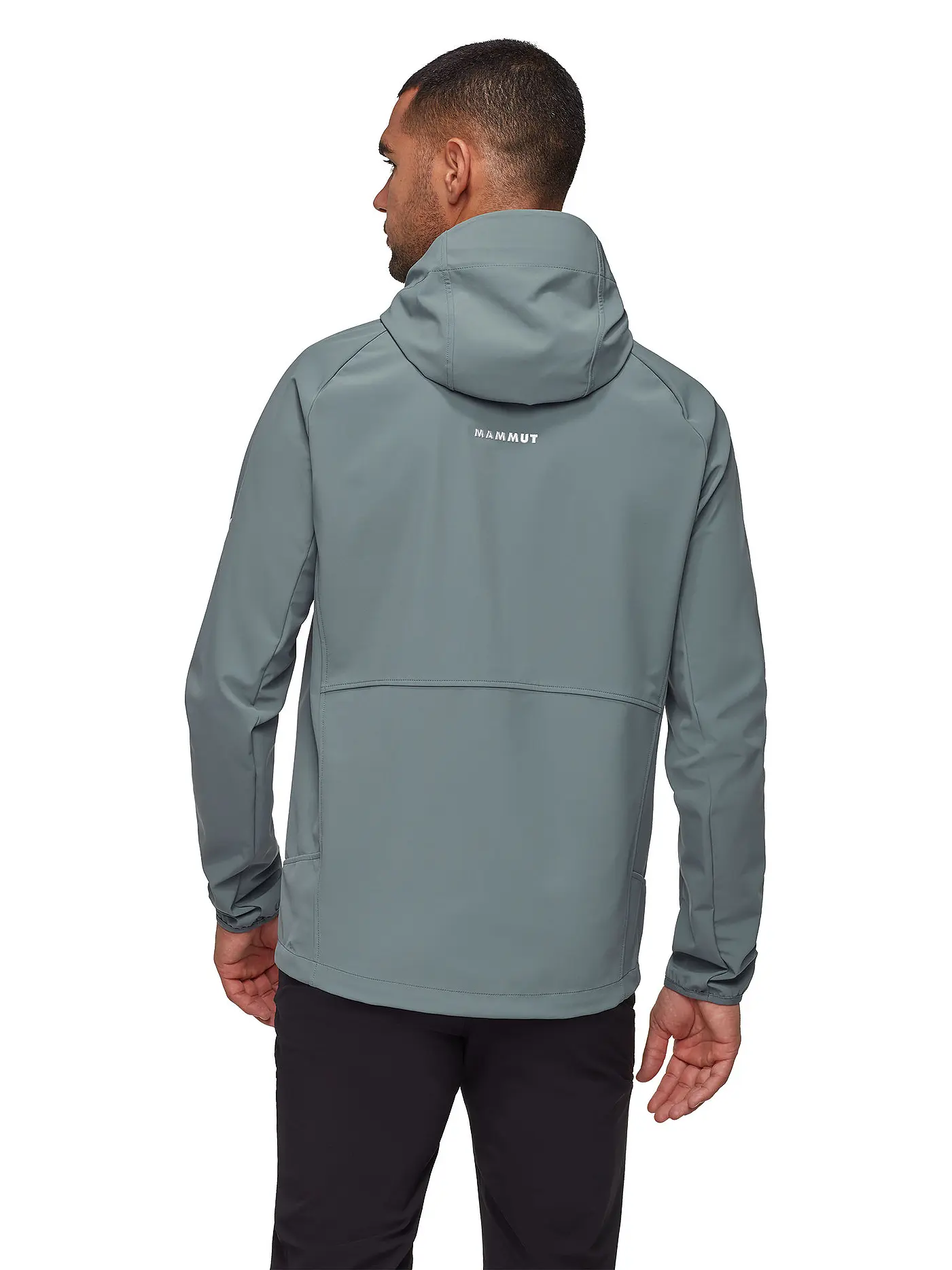 MAMMUT | Herren Softshelljacke Ultimate Comfort Hoodie | silber