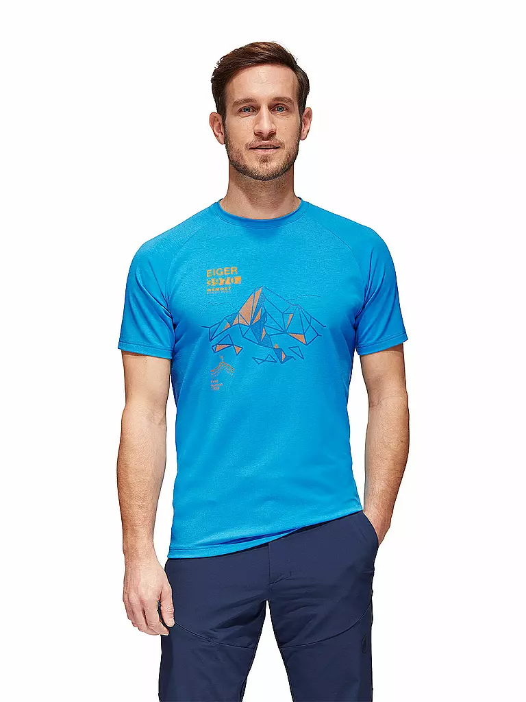 MAMMUT | Herren T-Shirt Mountain | blau