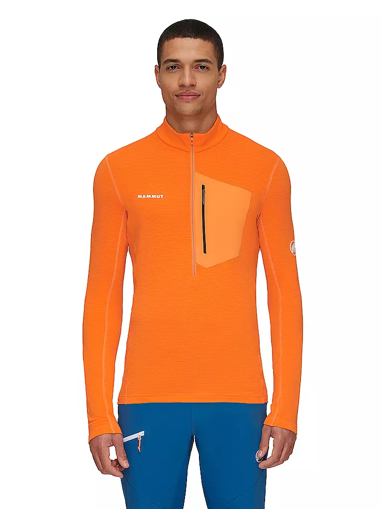 MAMMUT | Herren Touren Zipshirt Aenergy Light Polartec | orange