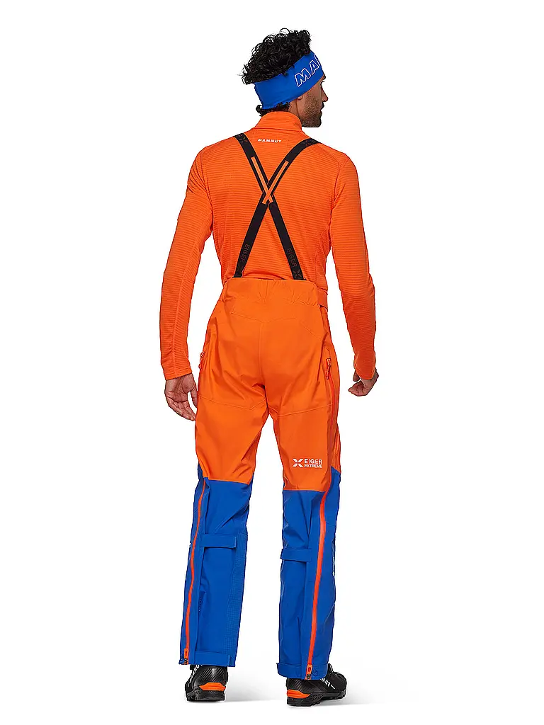 MAMMUT | Herren Tourenhose Eiger Nordwand Pro 3L GTX HS mit Träger | orange