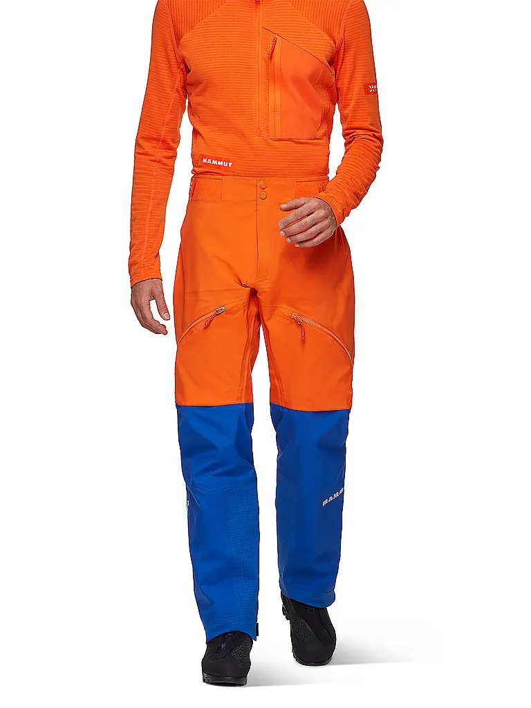 MAMMUT | Herren Tourenhose Eiger Nordwand Pro 3L GTX HS mit Träger | orange