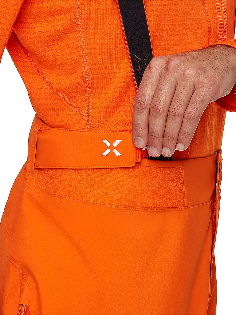 MAMMUT | Herren Tourenhose Eiger Nordwand Pro 3L GTX HS mit Träger | orange