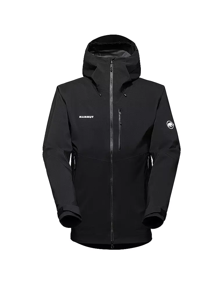 MAMMUT | Herren Tourenjacke Alto Guide 3L Dry-Pro Hoodie | schwarz