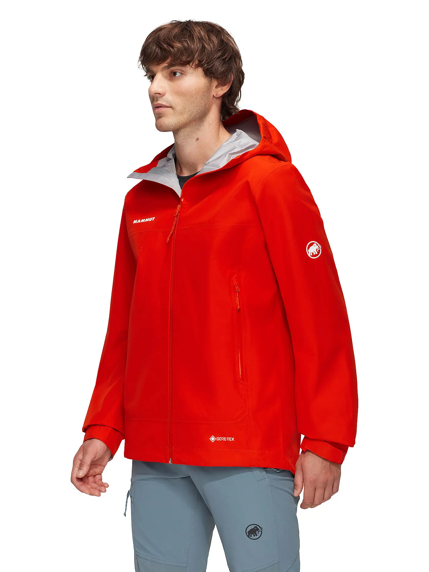 MAMMUT | Herren Wanderjacke Crater Light 3L GTX Hoodie | rot