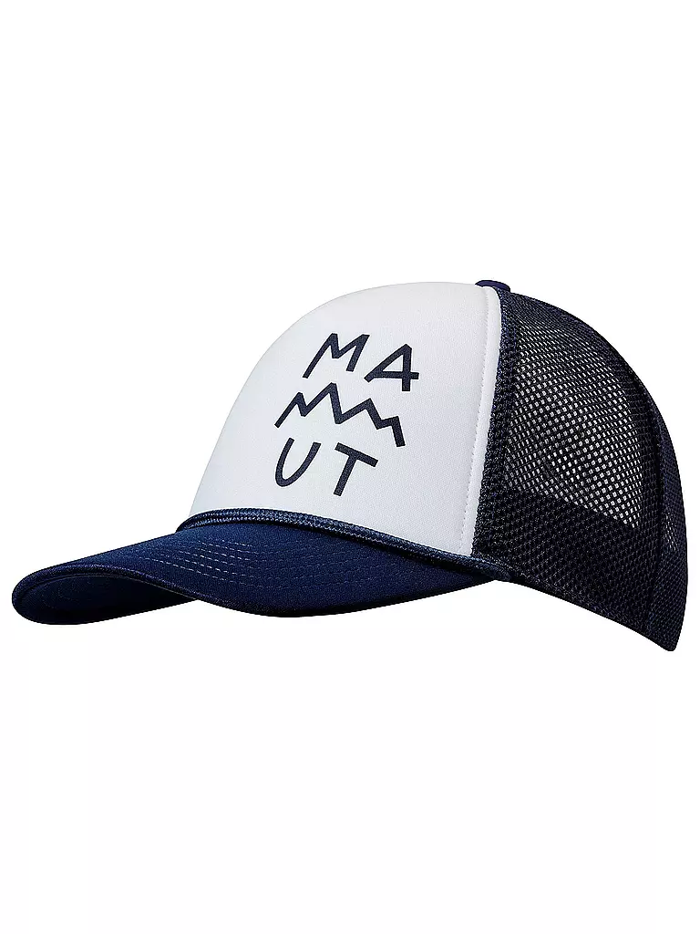 MAMMUT | Kapper Trucker Crag Cap Lettering | dunkelblau