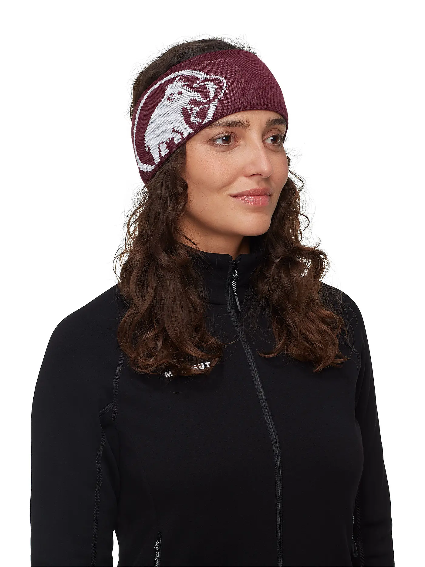 MAMMUT | Stirnband Tweak Wool Mix | beere