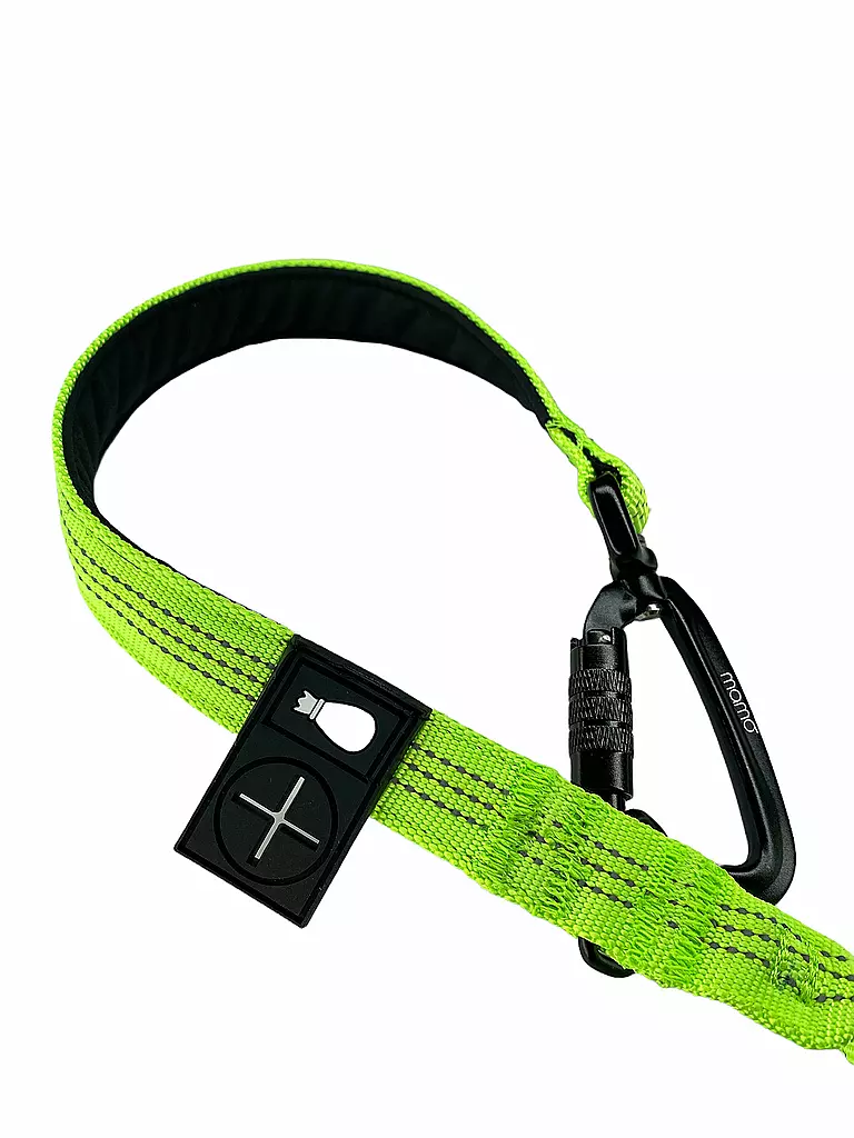 MAMO PET SPORTS | Hundeleine Mamo Bungee Leash Austria Edition 185cm/20mm | grün